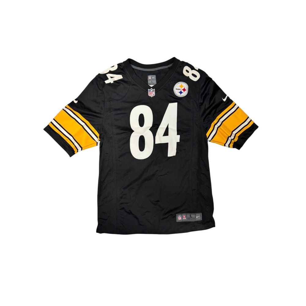 Pittsburgh Steelers Football Jersey Antonio Brown #84 Nike Size L